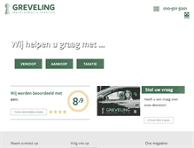 Tablet Screenshot of grevelingmakelaardij.nl